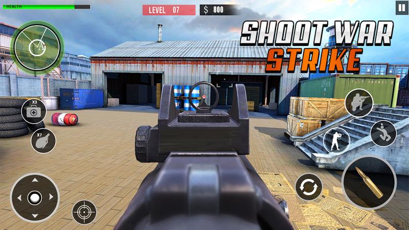 Shoot War Strike : fps Ops Screenshot 12 