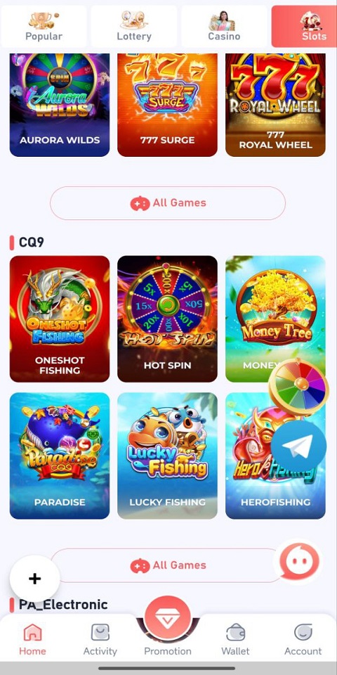 Thrill Casino Games Download Screenshot 3