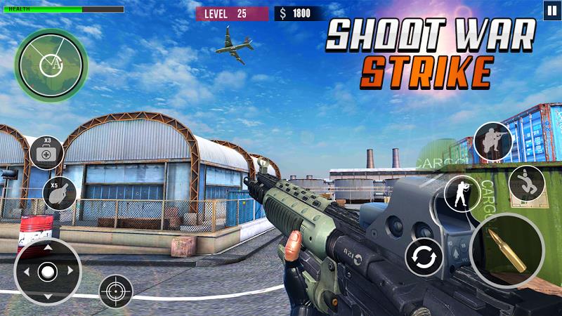 Shoot War Strike : fps Ops Screenshot 5 