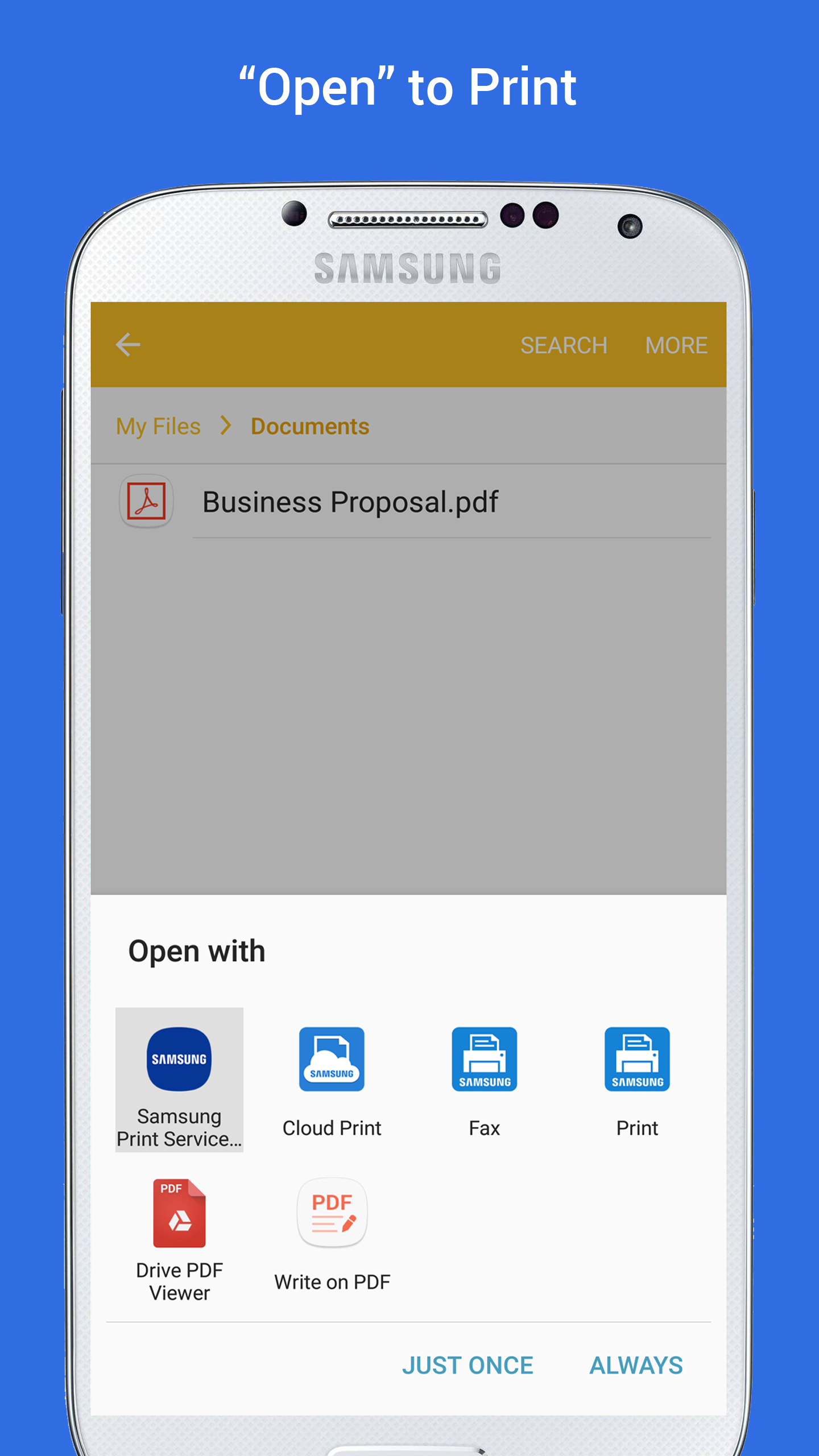 Samsung Print Service Plugin Screenshot 4