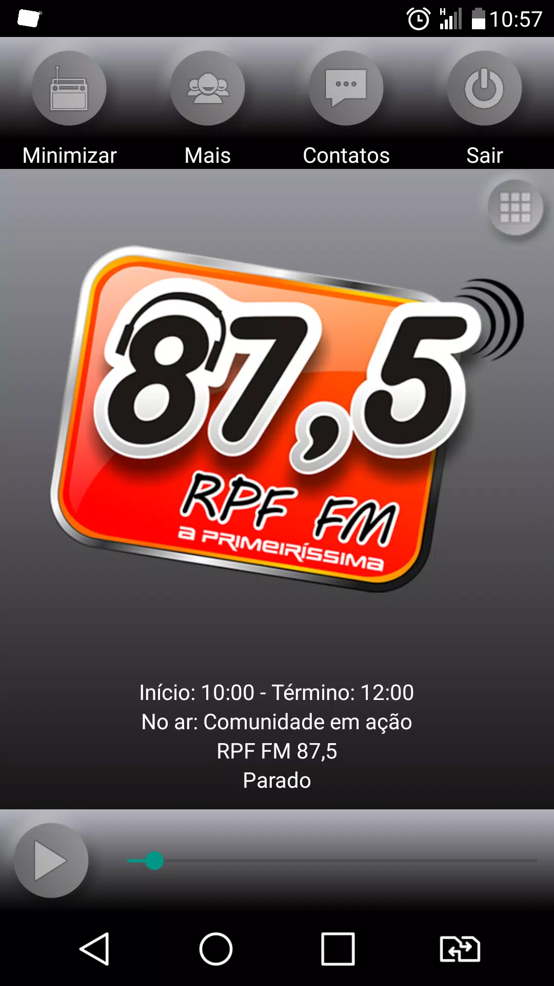 RPF FM 87,5 Screenshot 1 