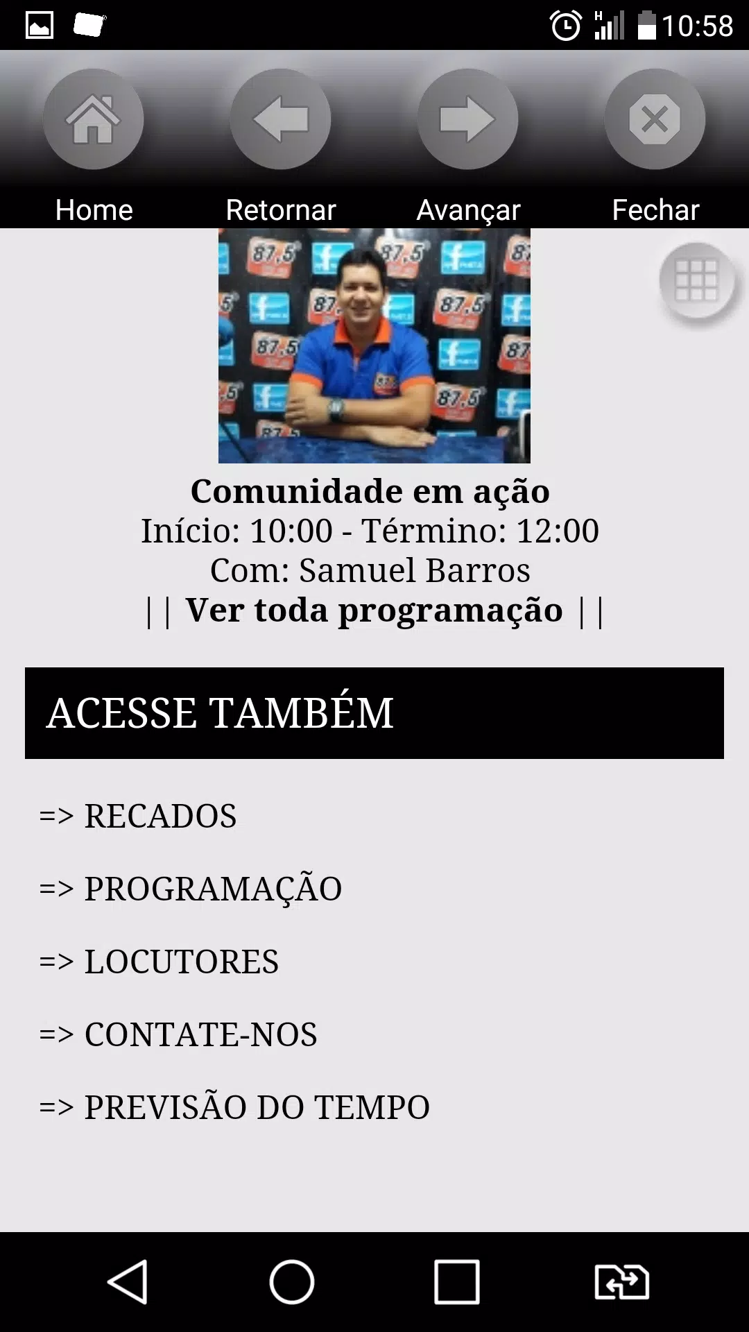 RPF FM 87,5 Screenshot 3 