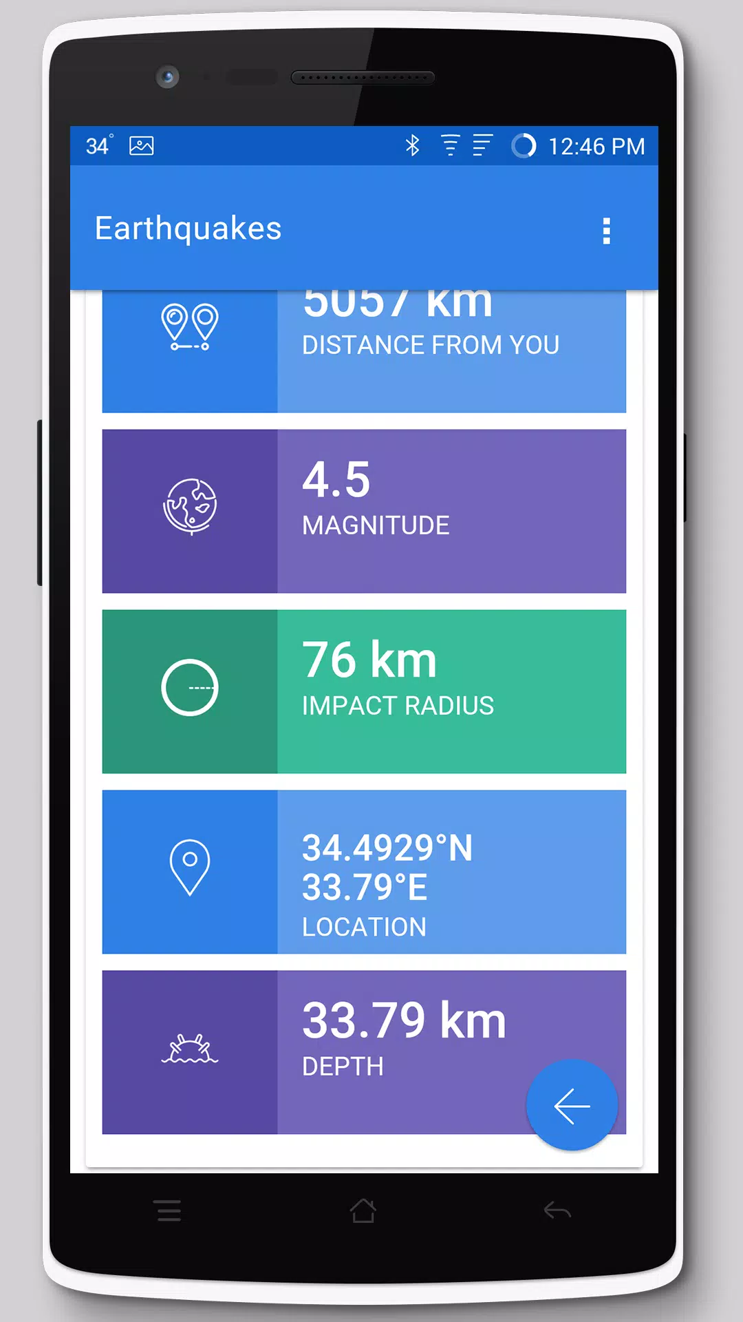 Earthquakes Screenshot 3 
