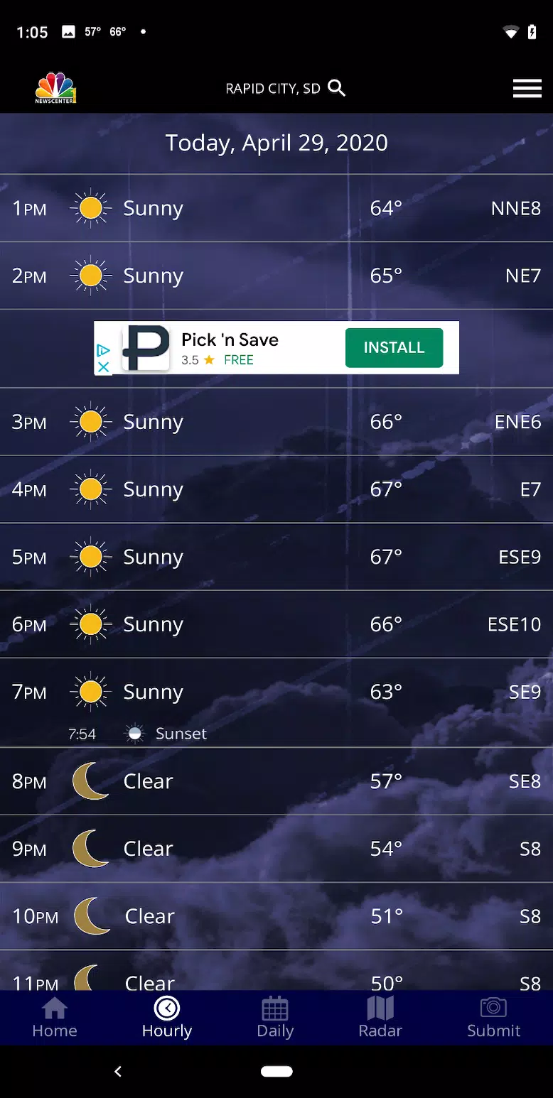 NC1 Weather Screenshot 3 