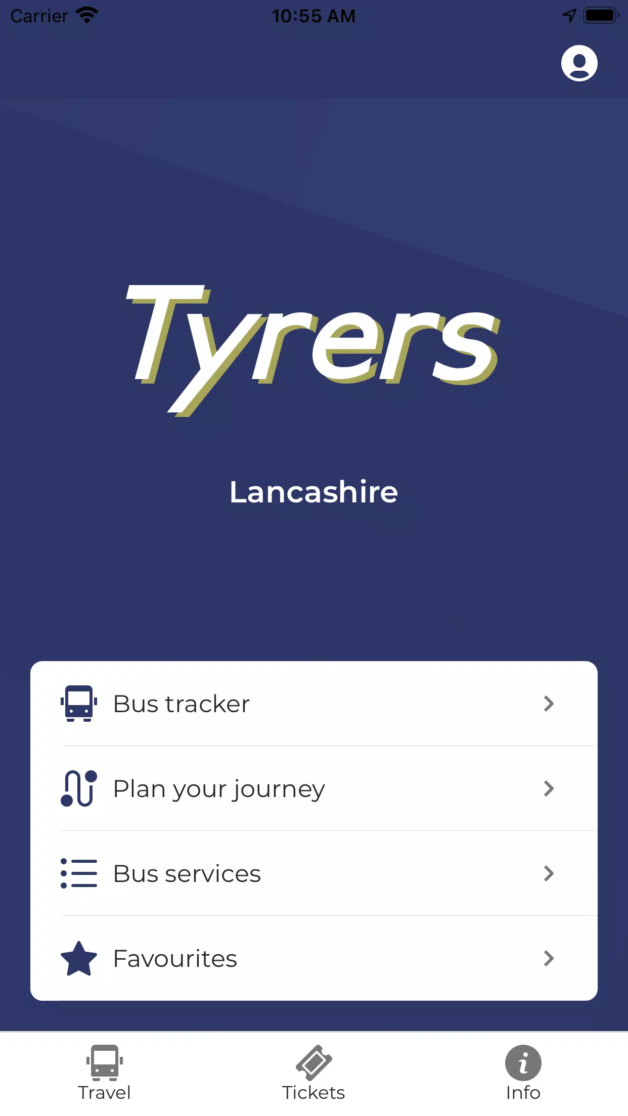 Tyrers Coaches Screenshot 2