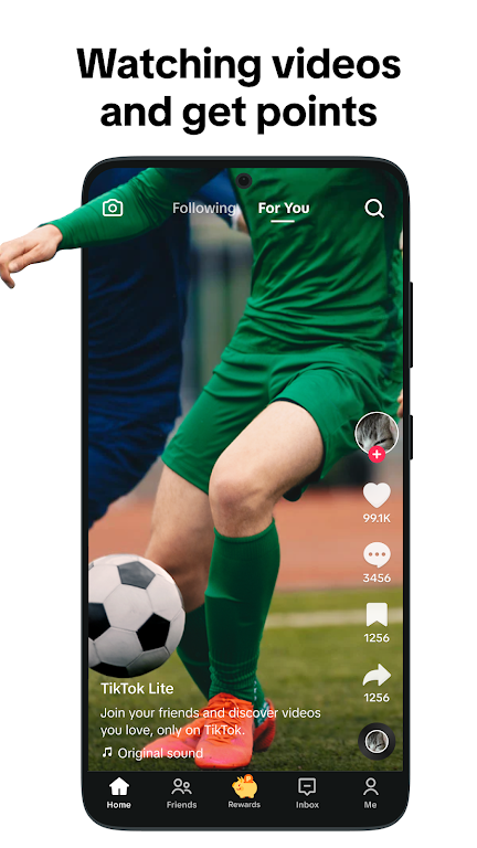 TikTok Lite Screenshot 1