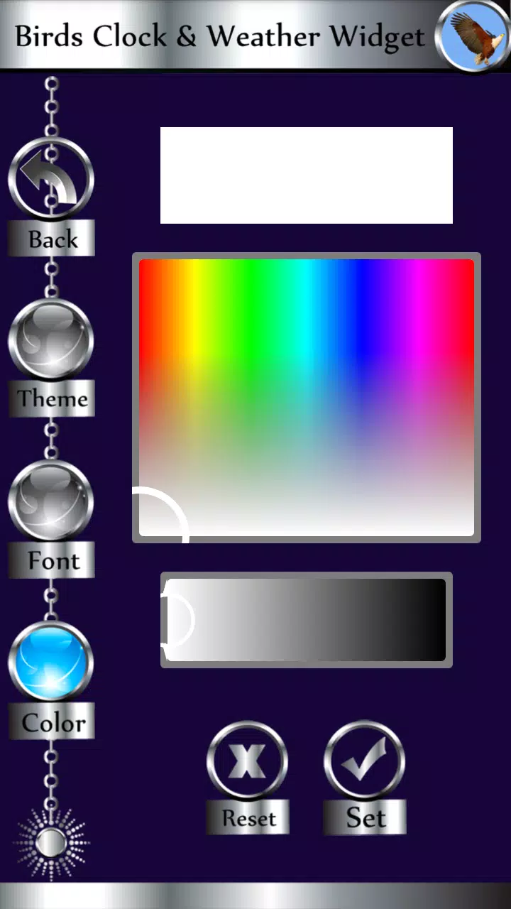 Birds Clock & Weather Widget Screenshot 6