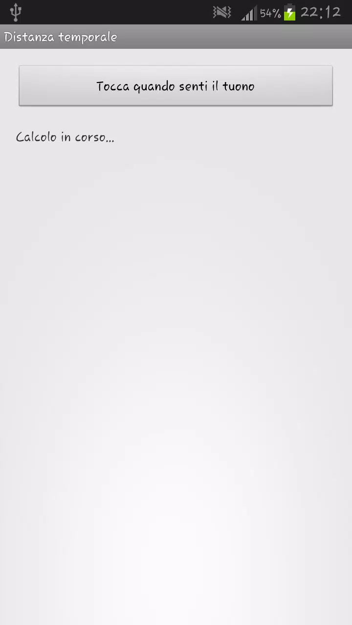 Thunderstorm distance Screenshot 2