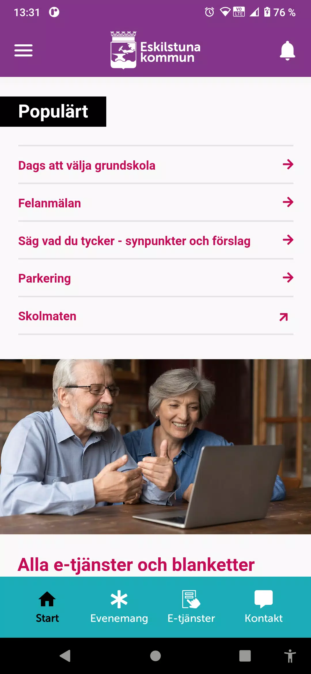 Eskilstuna direkt Screenshot 1