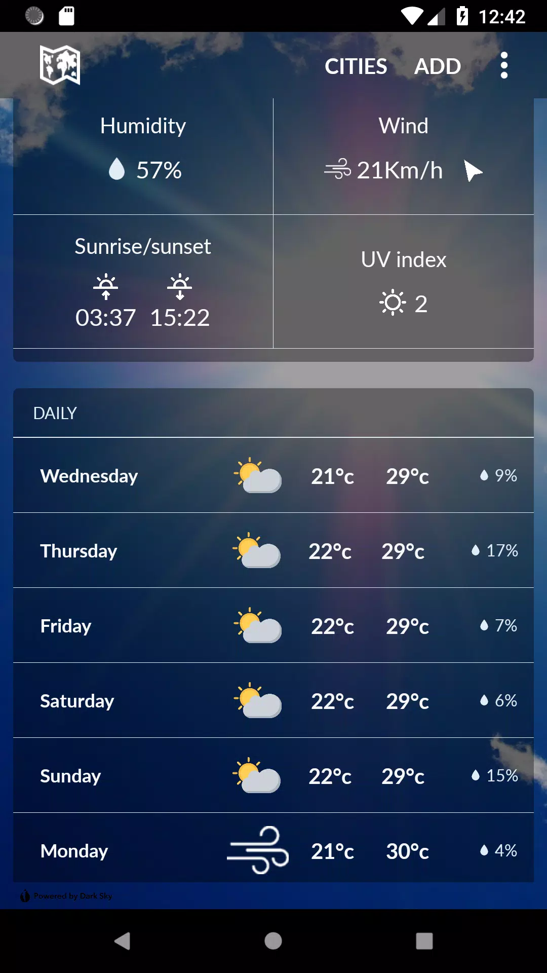 Tanzania Weather Screenshot 2