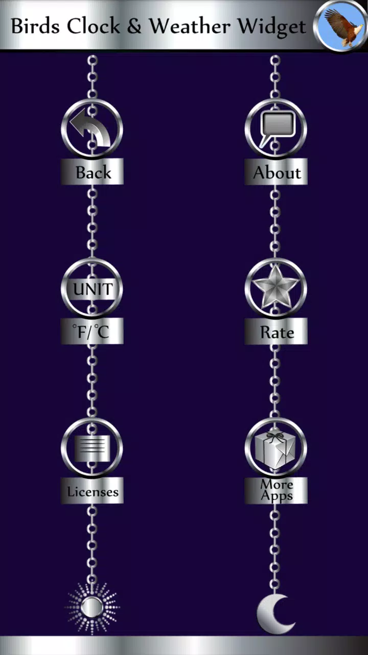 Birds Clock & Weather Widget Screenshot 8