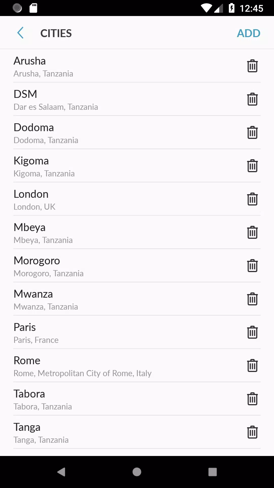 Tanzania Weather Screenshot 4