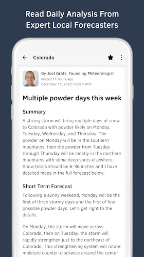 OpenSnow Screenshot 3 