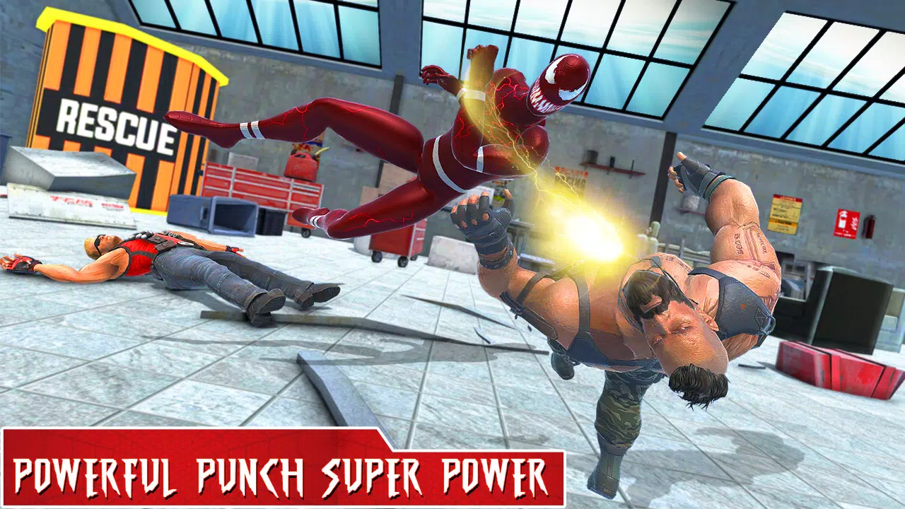 Black Spider Rope Hero Screenshot 5