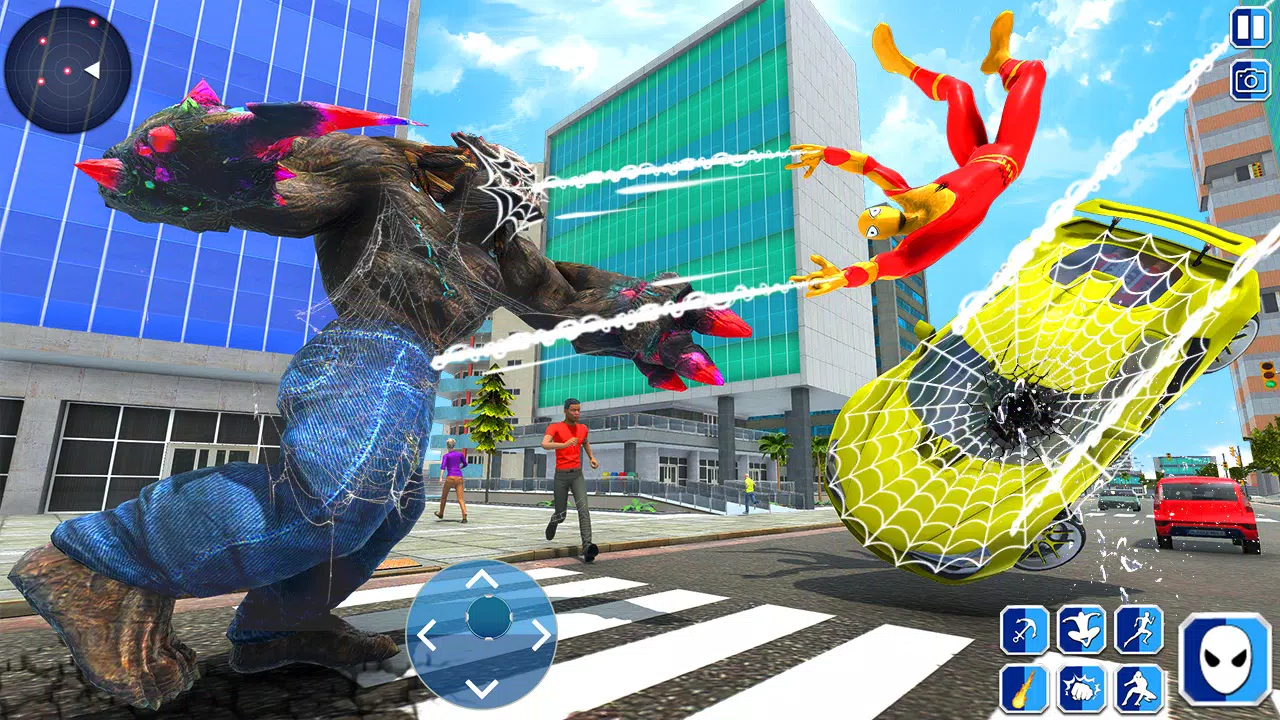 Black Spider Rope Hero Screenshot 4