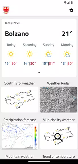 Weather South Tyrol Screenshot 1