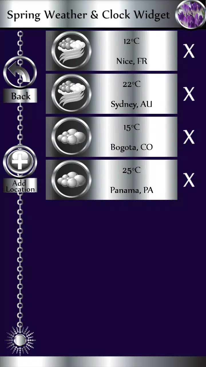 Spring Weather & Clock Widget Screenshot 7 