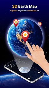 Live Earth 3D Map GPS Camera Screenshot 2