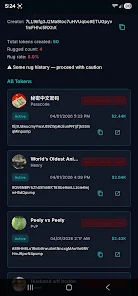 Scam Stomper Token analysis Screenshot 3