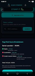 Scam Stomper Token analysis Screenshot 9