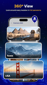 Live Earth 3D Map GPS Camera Screenshot 3
