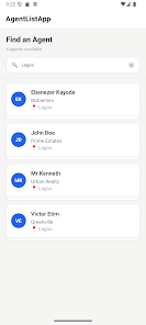 AgentListApp Screenshot 6