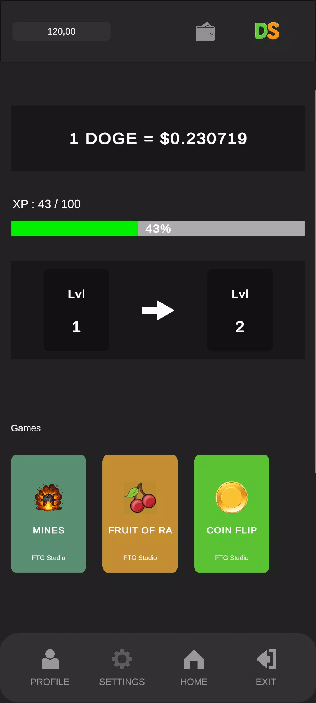 Dogecoin Stack - Earn Doge Screenshot 1