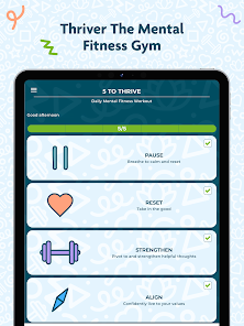 Thriver: Mental Fitness Gym Screenshot 9 