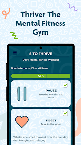 Thriver: Mental Fitness Gym Screenshot 1 