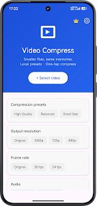 VideoCompress Screenshot 1 
