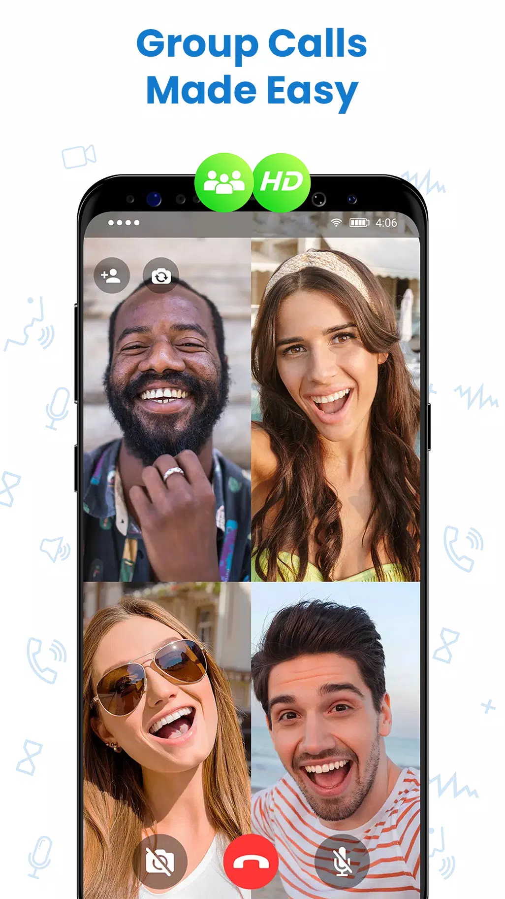 Facetime Android Video Call Screenshot 2 