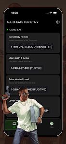 Cheat Codes for All GTA 5 Screenshot 1