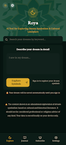 Roya - Dreams Interpreter Screenshot 4