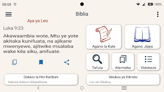 Biblia Takatifu – Delcom Screenshot 3