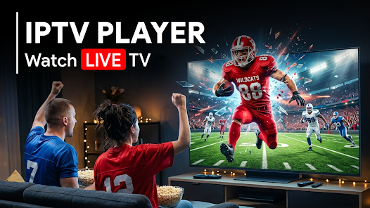 Live TV Player: M3U8 & Cast Screenshot 1