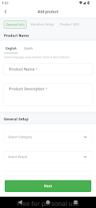 CaptinQ Marketplace Seller Screenshot 1