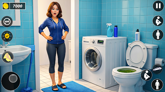 SchoolGirl House: Runaway Game Screenshot 5