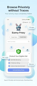 Bunny Proxy: Fast VPN, Browser Screenshot 4 