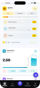 Yoroi : Suivi Poids & Sport Screenshot 2 