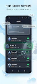 Bunny Proxy: Fast VPN, Browser Screenshot 2 