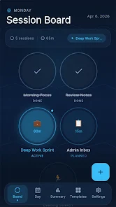 Hole Session Planner Screenshot 1