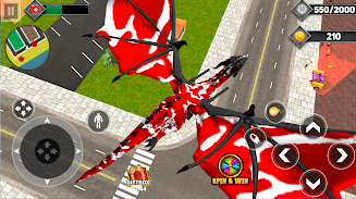 Army Bus Dragon Robot Car Game Screenshot 2