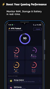 HTG TurboX – Gaming Tools Screenshot 1 