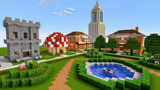 Crafts Hen: Building Craft 3D Screenshot 1 