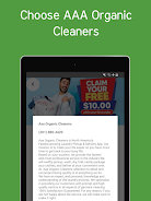 AAA Organic Cleaners Screenshot 8 