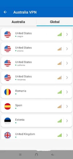 Australia VPN - Fast & Secure Screenshot 3 
