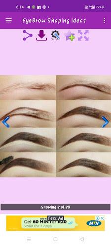 Eyebrow Shaping Ideas Gallery Screenshot 3 
