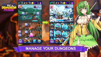Idle Dungeon Tycoon Screenshot 1