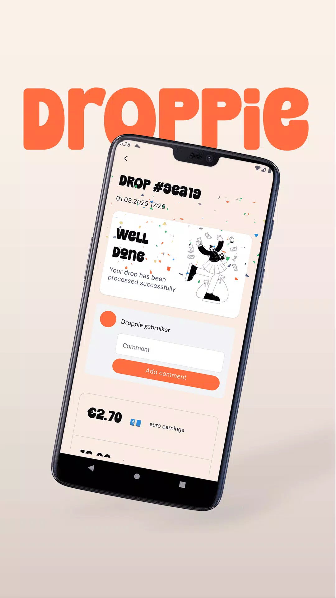 Droppie Screenshot 1