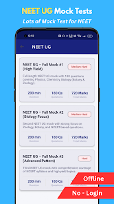 JEE NEET Mock Test Offline-Tej Screenshot 7 